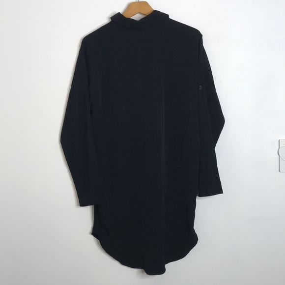 Lulu’s City Strut Black Shirt Dress - Picture 4 of 8